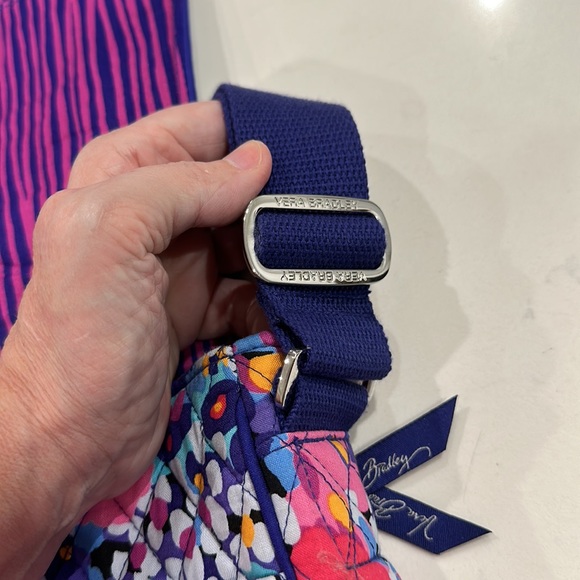 Vera Bradley Laptop Messenger Bag - Impressionista Pattern - Picture 11 of 16